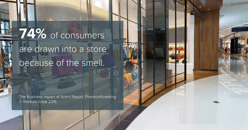 scenting in malls